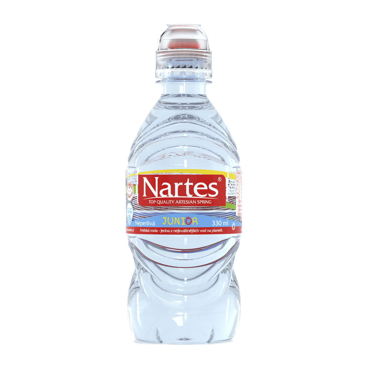 Nartes Junior Voda neperlivá 8 x 330 ml PET