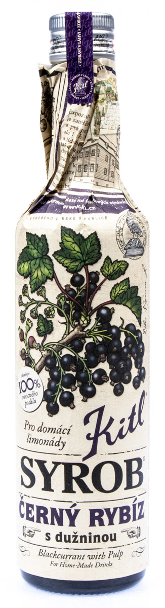 Kitl Syrob černý rybíz 500 ml