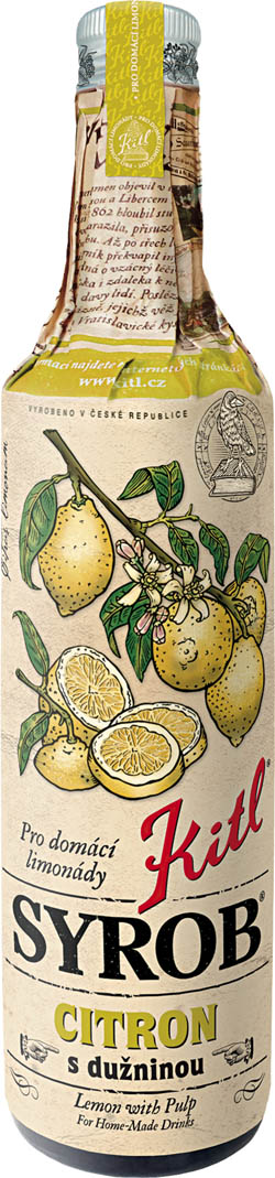 Kitl Syrob Citron s dužinou 500 ml