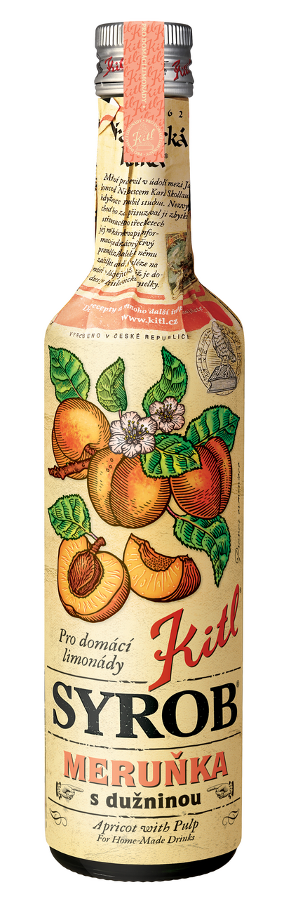Kitl Syrob meruňka 500 ml