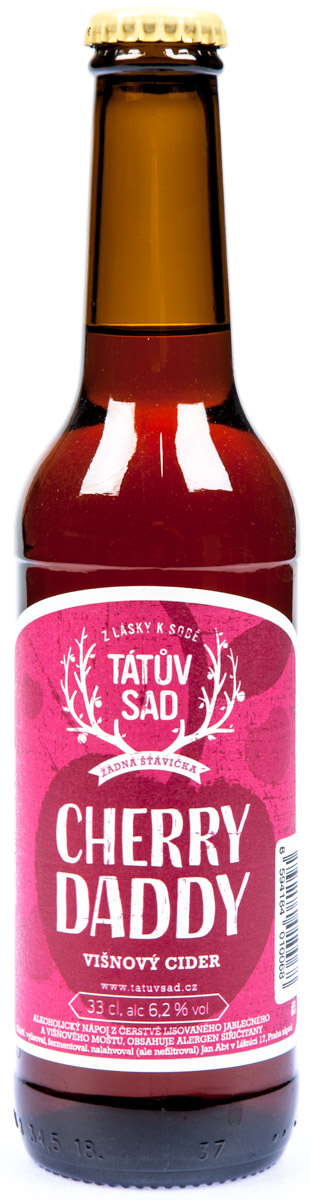 TÁTŮV SAD Cider višňový 330 ml