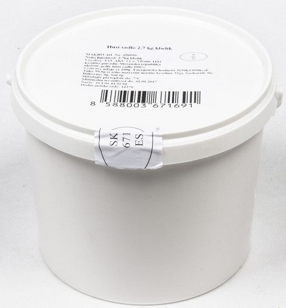 Husí sádlo chlaz. 2,7 kg kbelík