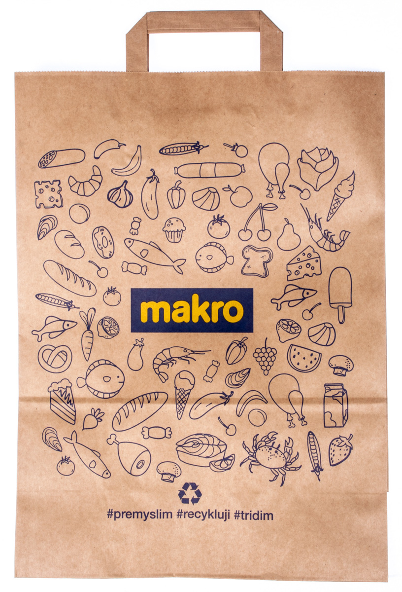 METRO PROFESSIONAL Taška MAKRO 32 x 15 x 43 cm papírová 1 ks