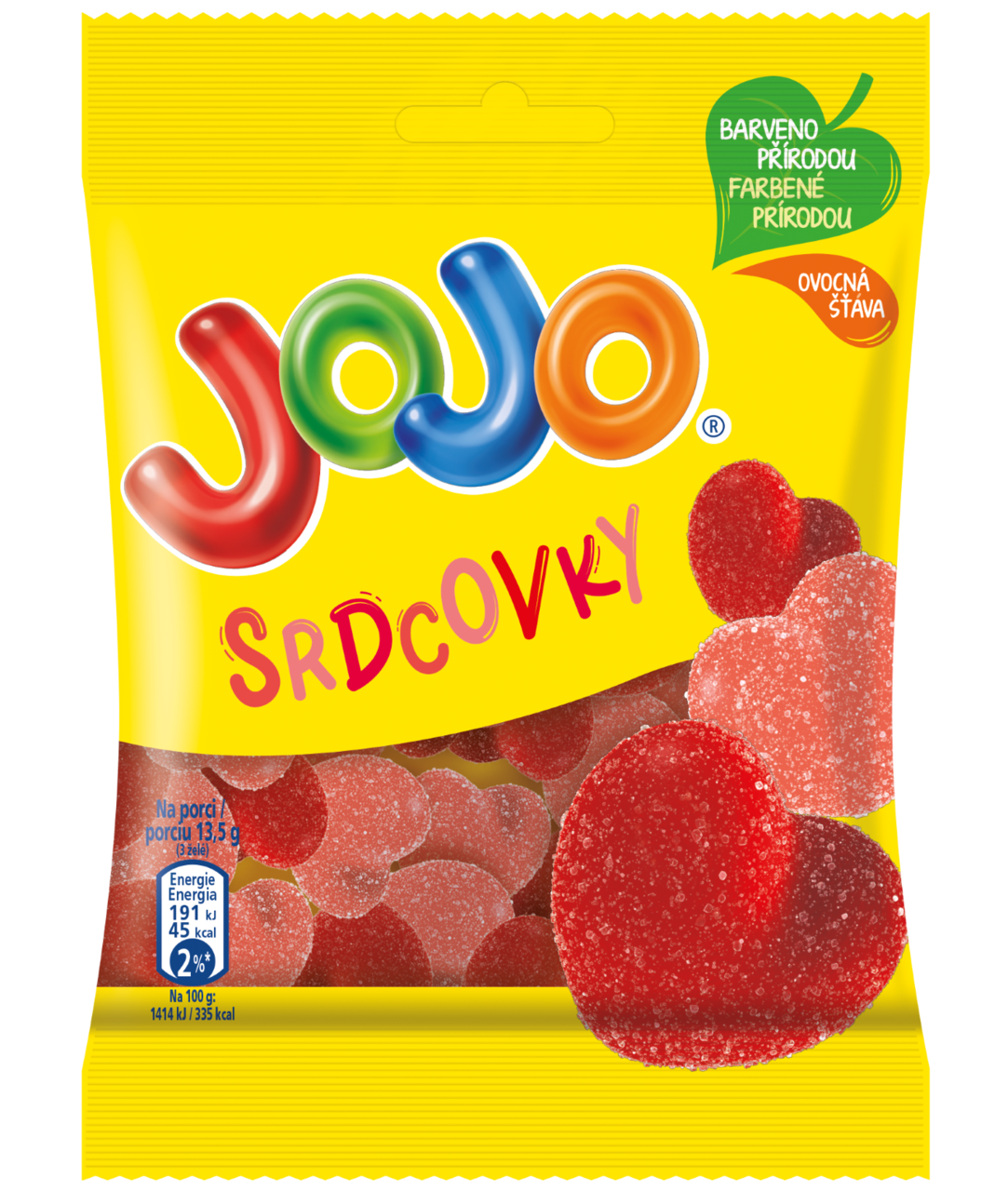 JOJO Srdcovky 28 x 80 g