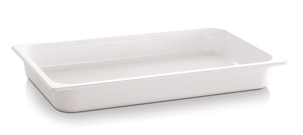 APS Nádoba GN1/2 65 mm ECO - LINE melamin bílá 1 ks