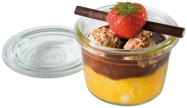 APS Weck Sklenice s víčkem 80 ml 12 ks