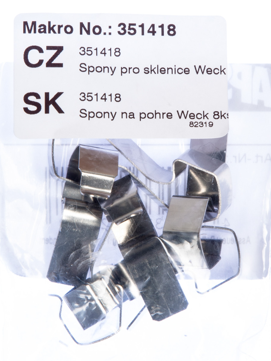 APS Weck Spony pro sklenice 8 ks