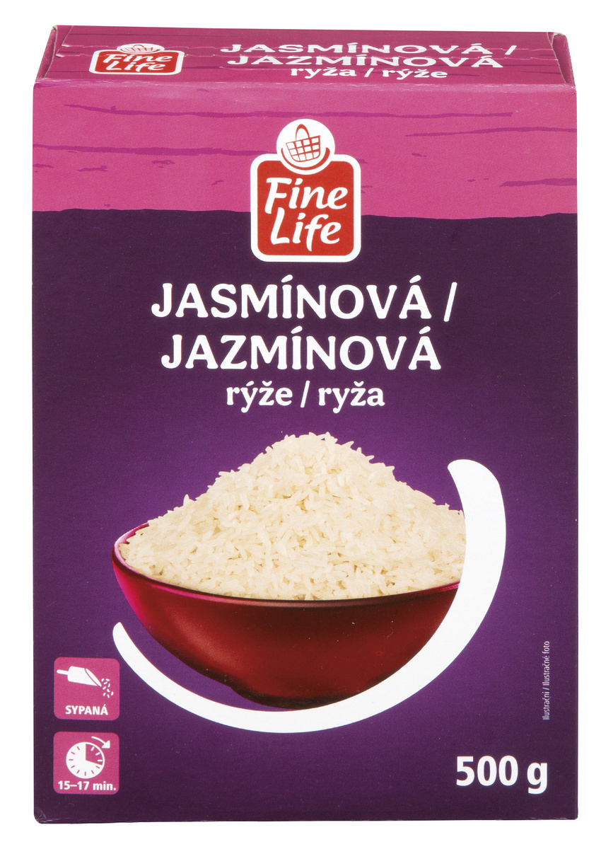 Fine Life Rýže jasmínová 500 g