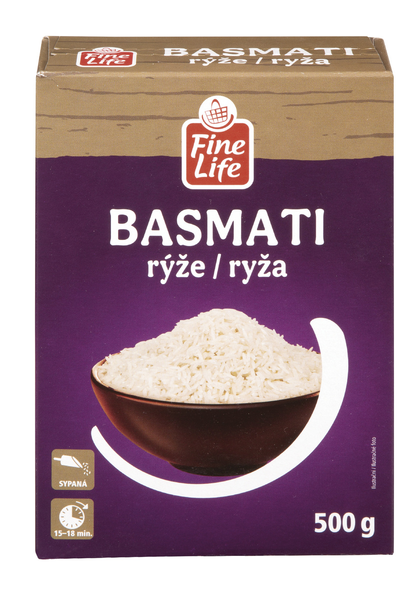 Fine Life Rýže basmati 500 g