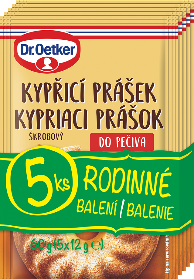 Dr. Oetker Kypřící prášek 5 x 12 g