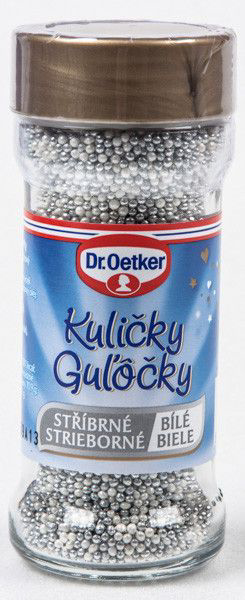 DR.OET KULIČKY 65g BÍLÁ/STŘÍBR BÍ
