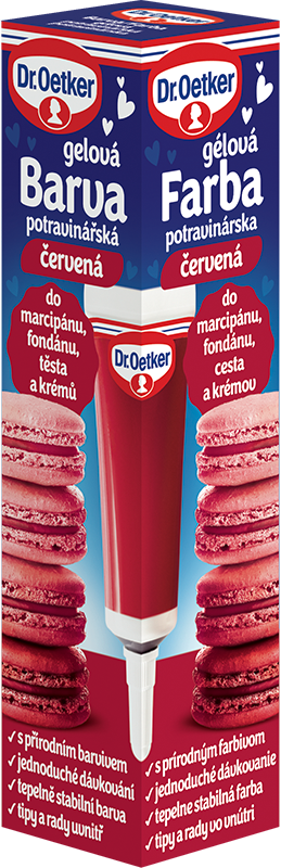 Dr. Oetker Potravinářská barva červená 10 g