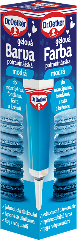 Dr. Oetker Potravinářská barva modrá 10 g