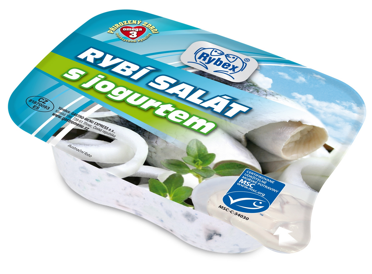 RYBÍ SALÁT S JOGURTEM 135g
