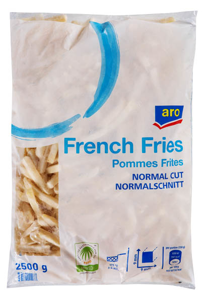 aro Hranolky French Fries 9 x 9 mm mraž. 2,5 kg