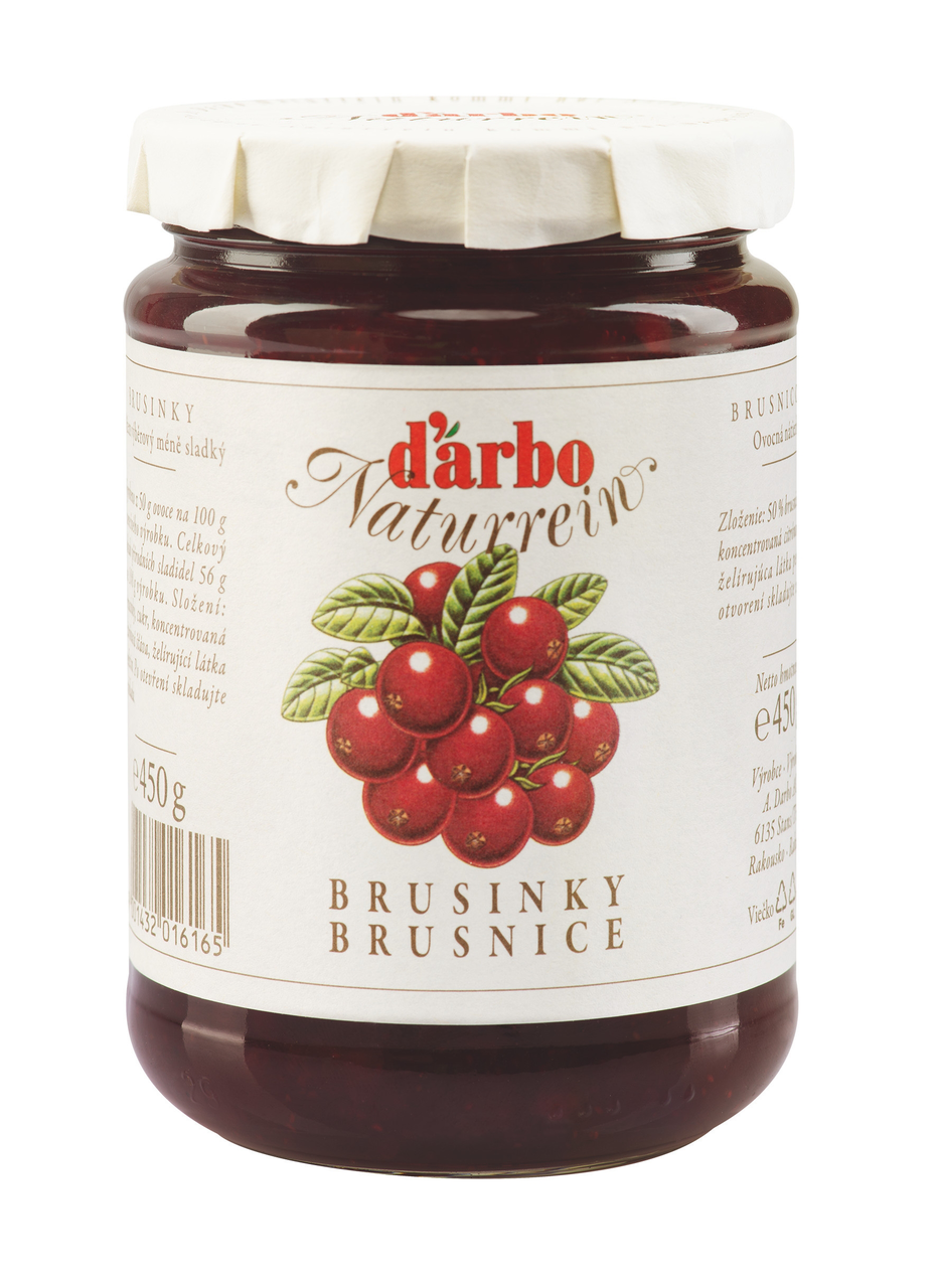 d'arbo Džem divoké brusinky 450 g