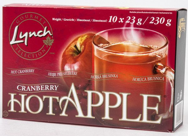 Hot Apple horká brusinka 10 x 23 g