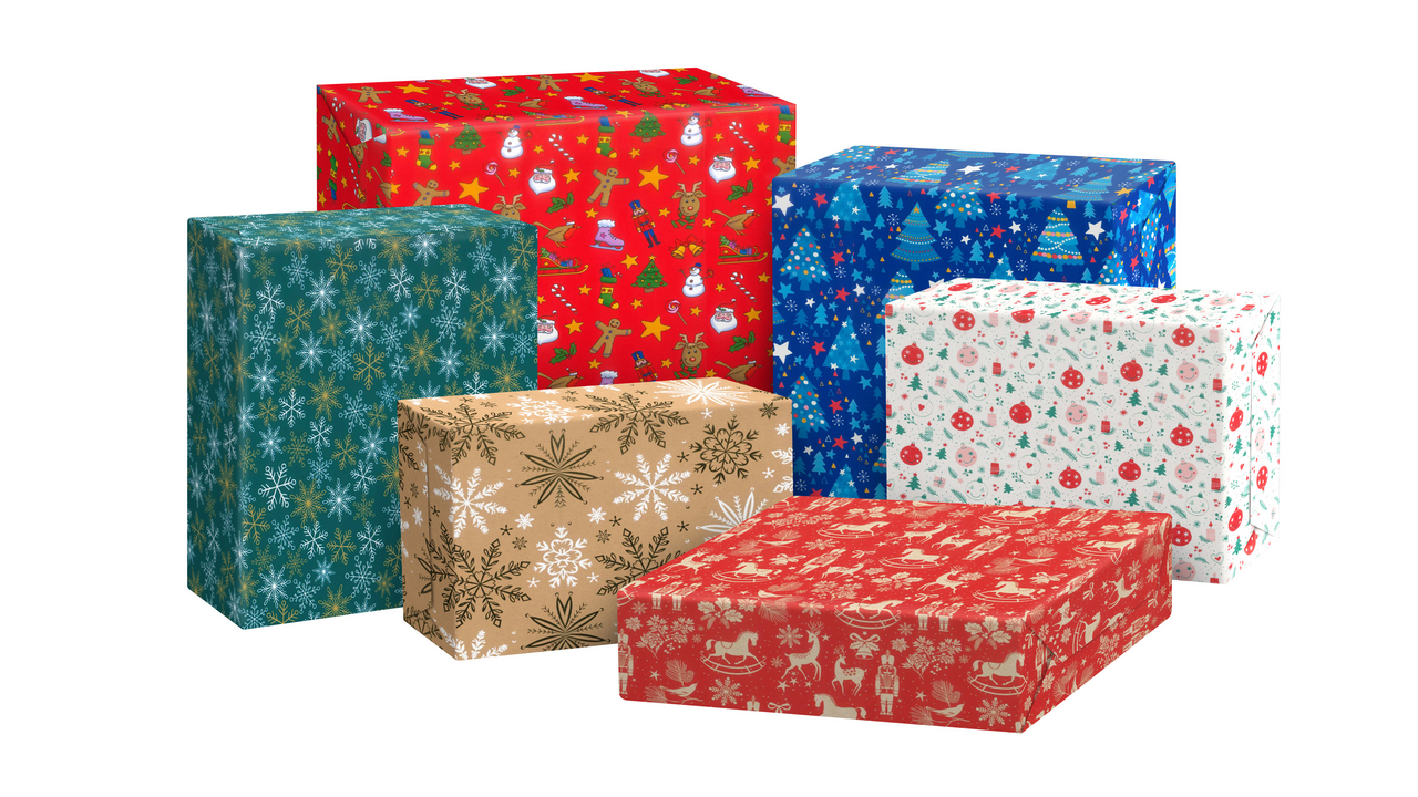 Flexio Papír balící vánoční 2 x 0,7m 1 ks