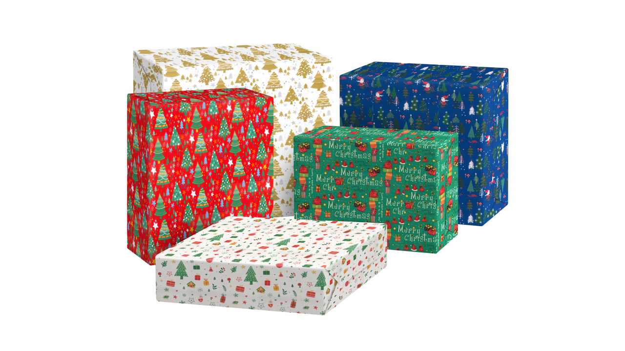 Vánoční balící papír 10 m x 70 cm 1 ks