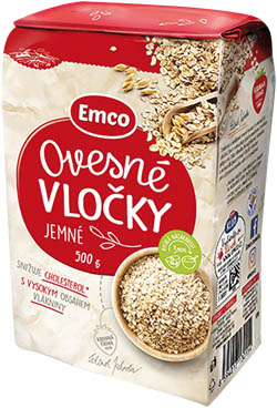 Emco Vločky ovesné jemné 500 g