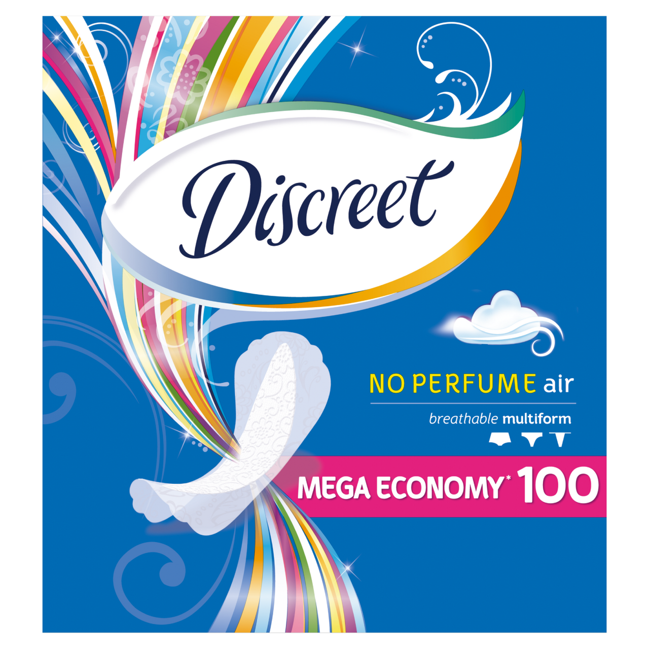 Discreet Intim Air slipové vložky 100 ks