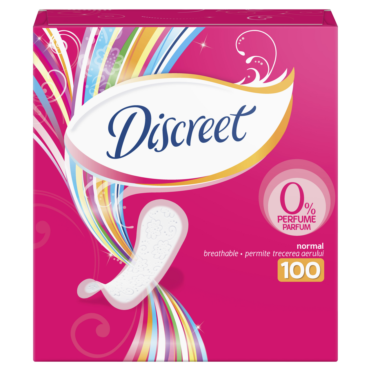 Discreet Intim Normal slipové vložky 100 ks