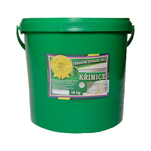 Zelí kysané bílé Křimice CZ chlaz. 10 kg