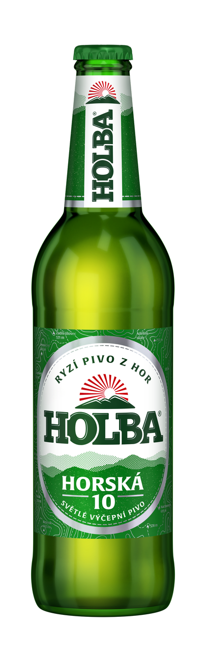 HOLBA Horská 10° Pivo 20 x 500 ml vratná láhev