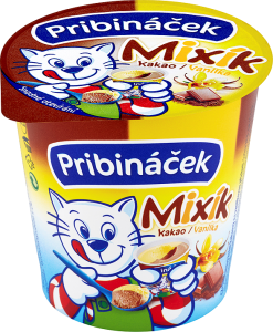 Pribináček dezert vanilka-kakao chlaz. 15 x 125 g