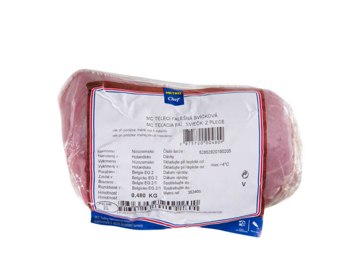 METRO Chef Telecí falešná svíčková halal chlaz. váž. cca 1 kg