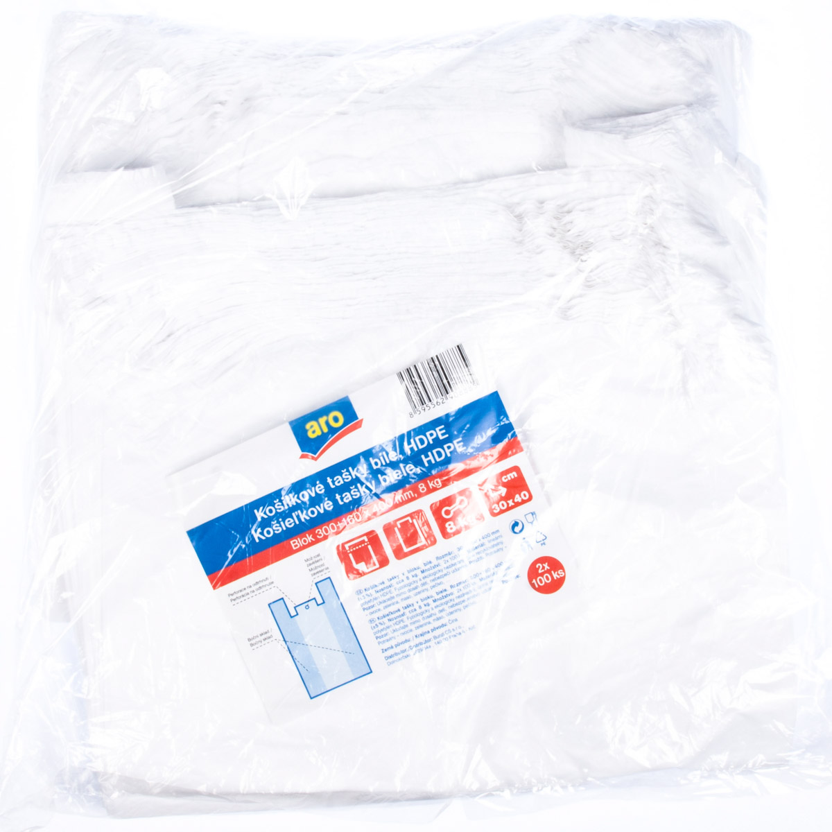 aro Taška košilková 100 ks /8 kg blok 2 ks