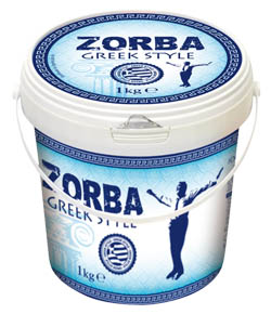 ZORBA Jogurt smetanový 10 % tuku chlaz. 1 kg