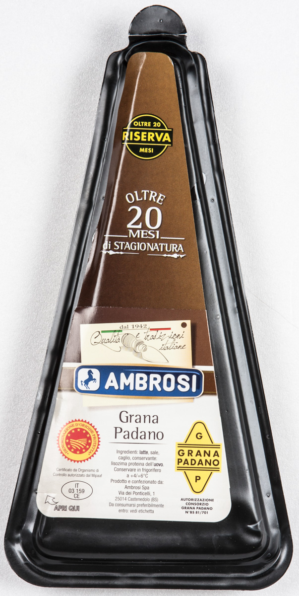 AMBROSI Grana Padano Riserva sýr 20-měsíční chlaz. 150 g