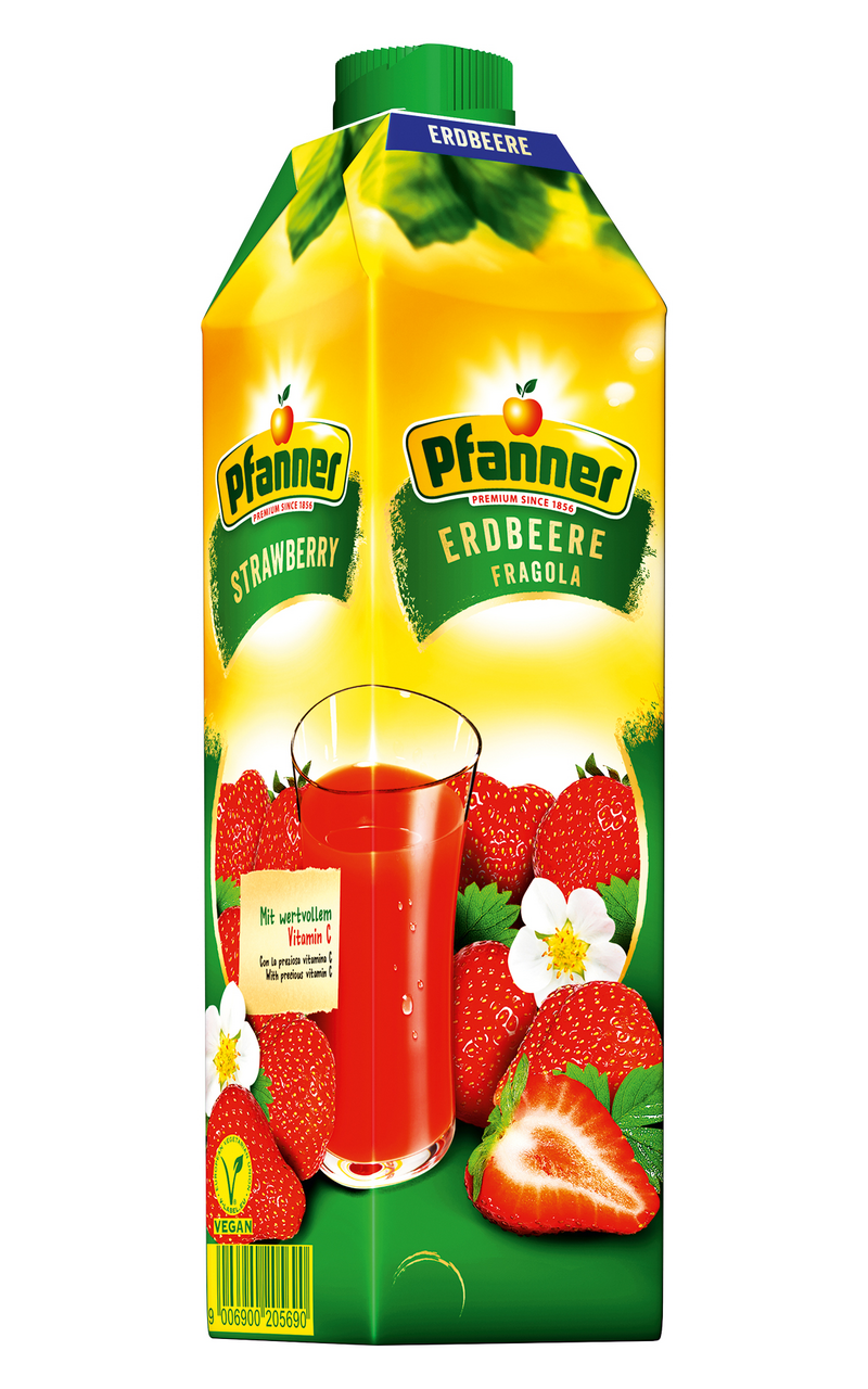 Pfanner Nektar jahoda 35 % 1 l