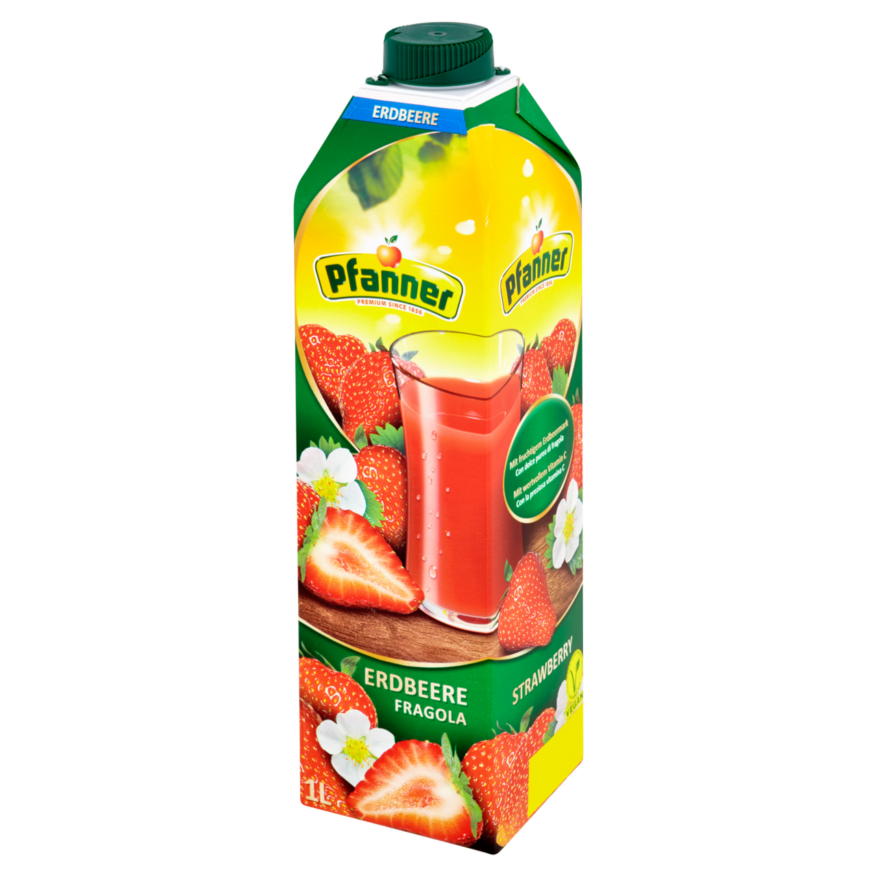 Pfanner Nektar jahoda 35 % 1 l