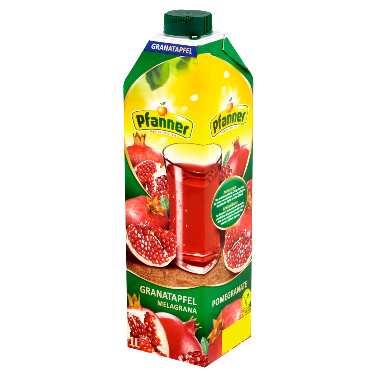 Pfanner Nektar granátové jablko 25 % 1 l