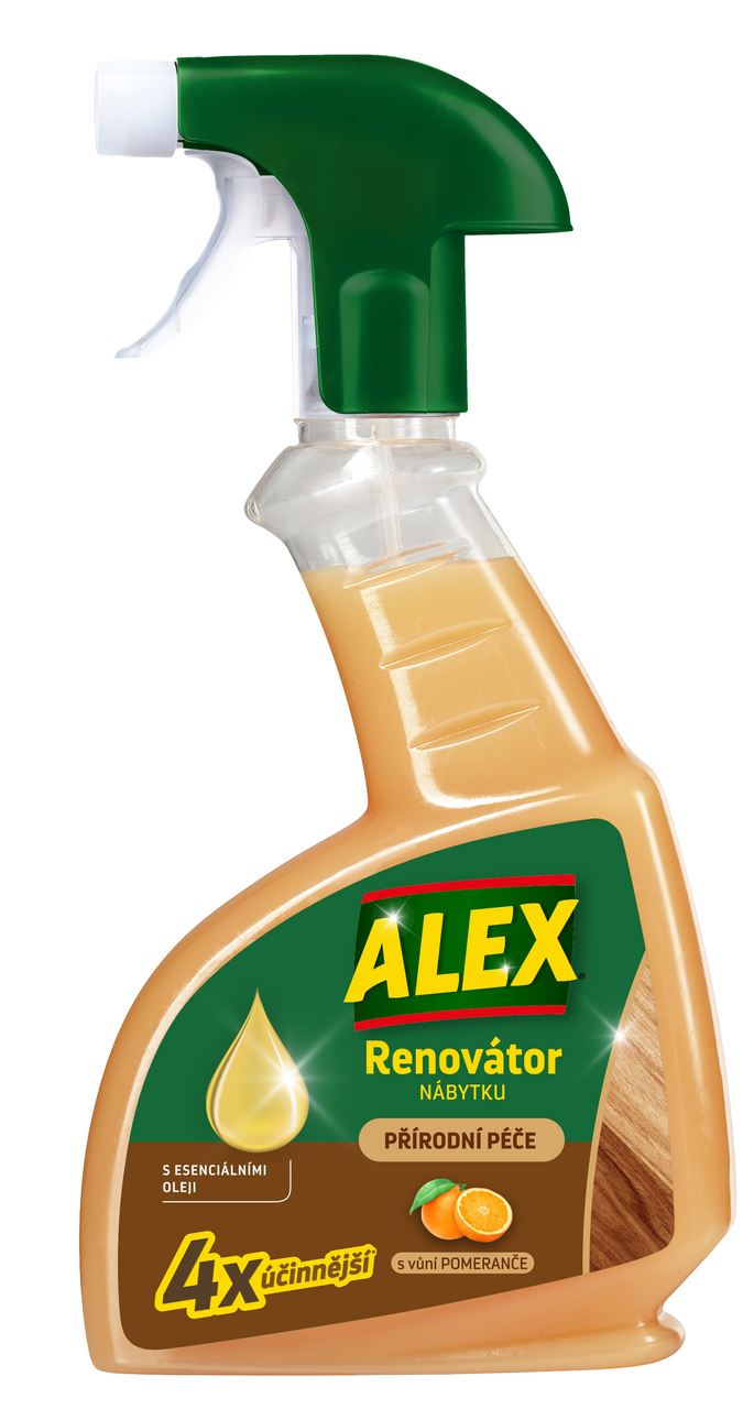ALEX Sprej na nábytek pomeranč 375 ml