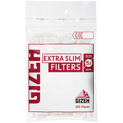 GIZEH cigaretové filtry extra slim 150 ks