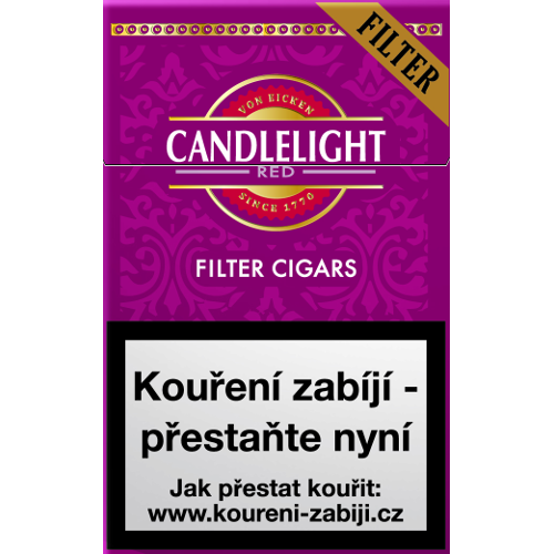 Candelight Filter Q/R Red 20 ks