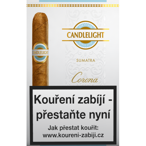 CANDLELIGHT Corona Sumatra Q/R doutníky 5 ks
