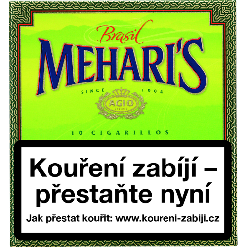 MEHARI'S Brasil Q/R doutníky 10 ks