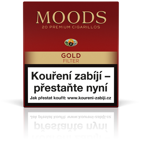 Dannemann Moods Gold Filter Q/R doutníky 20 ks
