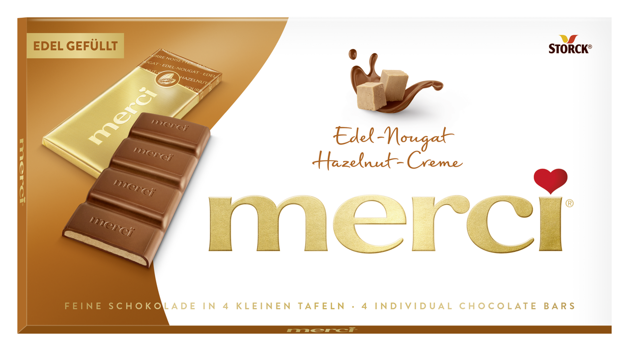 merci Čokoláda nugát 112 g