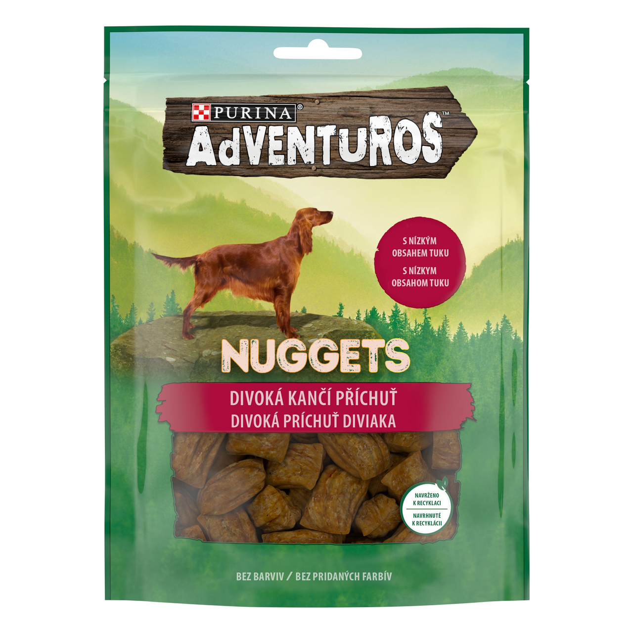 Adventuros Nuggets pamlsky pro psy kančí 90 g