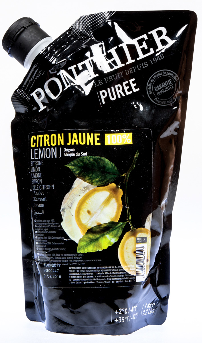 PONTHIER Pyré ovocné citron chlaz. 1 kg
