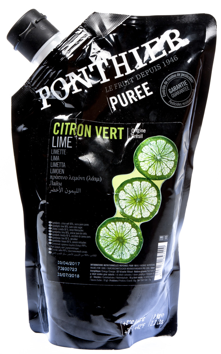 PONTHIER Pyré ovocné limeta chlaz. 1 kg