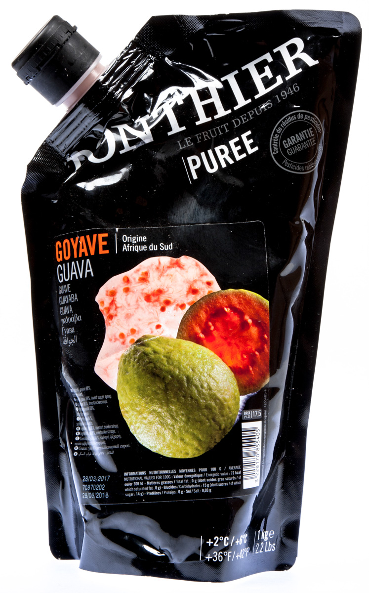 PONTHIER Pyré ovocné guave chlaz. 1 kg