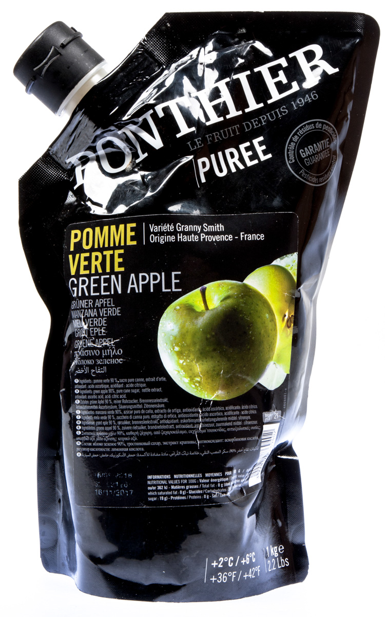 PONTHIER Pyré ovocné jablko zelené chlaz. 1 kg