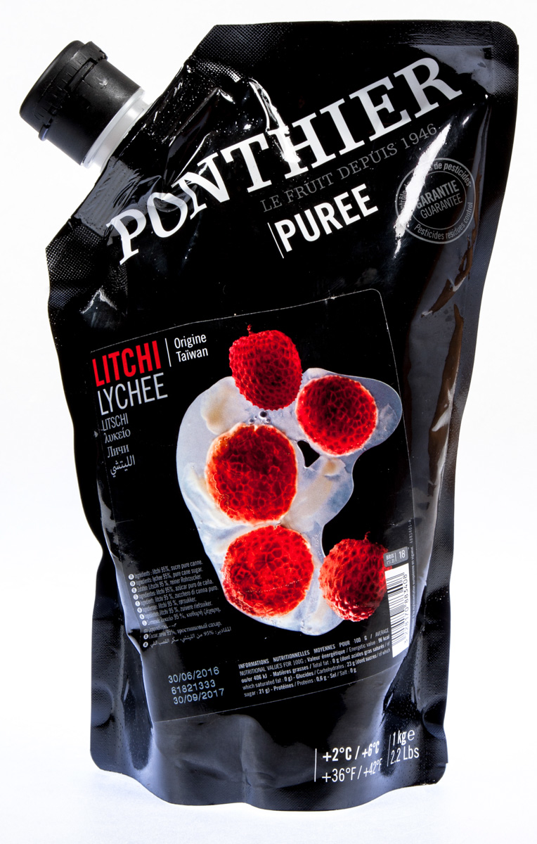 PONTHIER Pyré ovocné litchi chlaz. 1 kg