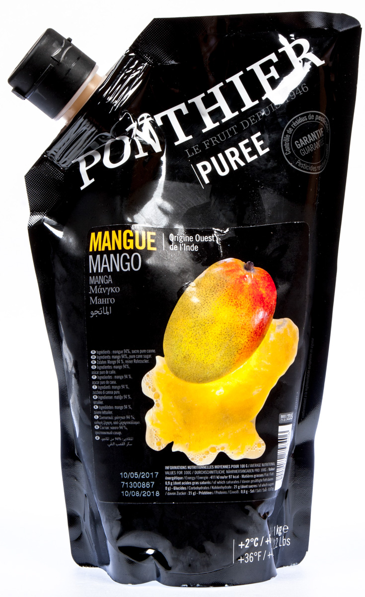 PONTHIER Pyré Ovocné jahoda chlaz. 1 kg